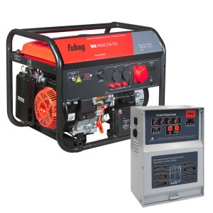 Бензиновый генератор FUBAG BS 8000 DA ES с электростартером и коннектором автоматики + Блок автоматики Startmaster BS 11500 D в ПОДАРОК