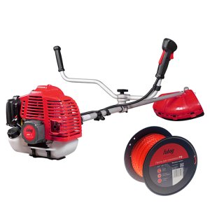 Бензиновый триммер FUBAG FPT 52 + Триммерная леска  сечение витой квадрат L 130 м * 2,4 мм в ПОДАРОК