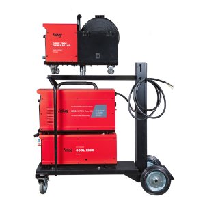 FUBAG Сварочный полуавтомат XMIG 500T DW PULSE  + Подающий механизм DRIVE XMIG DW PULSE  + Горелка FB 550W 3m  + Блок жидкостного охлаждения Cool XMIG  + Шланг-пакет 5 метров 95мм2 14 pol с жидкостным охлаждением + Тележка XM в Мурманске фото