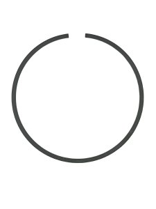 Комплект поршневых колец для сварочного генератора FUBAG WS 230 DC ES, WS 230 DDC ES