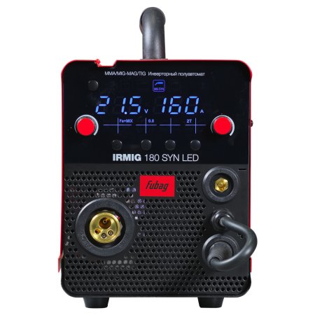 Полуавтомат сварочный инверторный FUBAG IRMIG 180 SYN LED с горелкой 250 А в комплекте в Мурманске фото