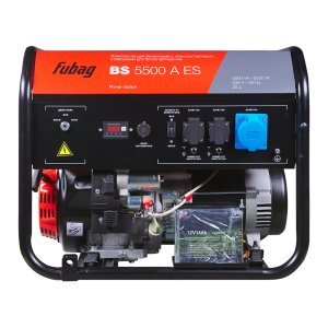 FUBAG Бензиновый генератор с электростартером и коннектором автоматики BS 5500 A ES в Мурманске фото