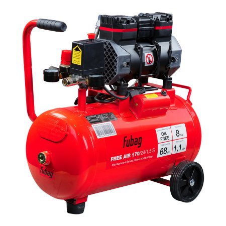 Компрессор безмасляный малошумный FUBAG Свободный Воздух (Free Air) 170/24/1.5 S в Мурманске фото