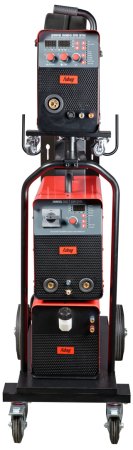 Сварочный полуавтомат INMIG 500T DW SYN + Подающий механизм DRIVE INMIG DW SYN + Шланг-пакет 5 м + Горелка FB 500 3 м + Блок жидкостного охлаждения + Тележка в Мурманске фото