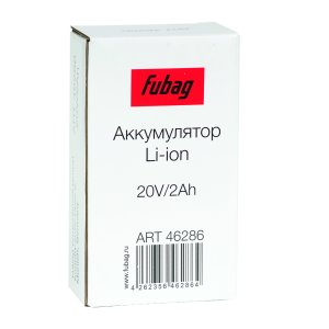 Аккумуляторная батарея FLI5S1P1202 Li-ion к бензиновым газонокосилкам FUBAG с электростартером и минирайдеру (20V/2Ah) в Мурманске фото