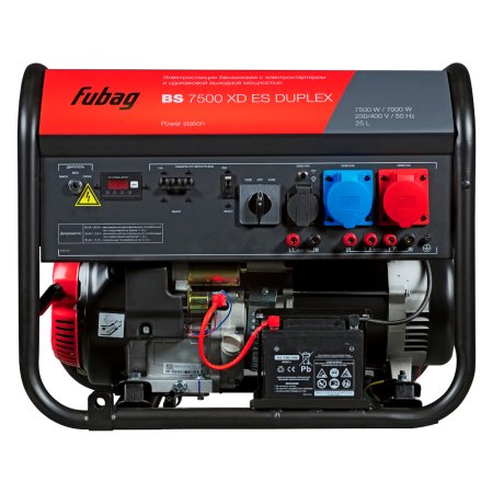 Бензиновый генератор FUBAG BS 7500 XD ES DUPLEX в Мурманске фото