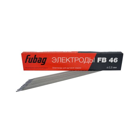 Электрод сварочный FUBAG с рутилово-целлюлозным покрытием FB 46 D2.5 мм (пачка 0.9 кг) в Мурманске фото