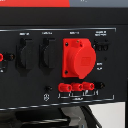 Бензиновый генератор FUBAG BS 8000 DA ES (трехфазный) с электростартером и коннектором автоматики в Мурманске фото