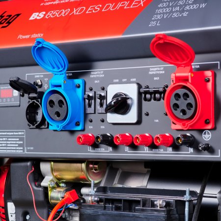 Бензиновый генератор FUBAG BS 8500 XD ES DUPLEX для одно и трехфазного режимов работы в Мурманске фото
