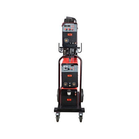 Полуавтомат сварочный FUBAG INMIG 500T DW SYN + подающий механизм DRIVE INMIG DW SYN + шланг-пакет 5 метров 70 мм2 14 pol с жидкостным охлаждением для INMIG 500T DW SYN + горелка FB 500 3m + блок жидкостного охлаждения Cool 70 + тележка для аппаратов в Мурманске фото