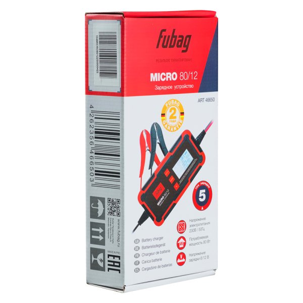 Зарядное устройство FUBAG MICRO 80/12 в Мурманске фото