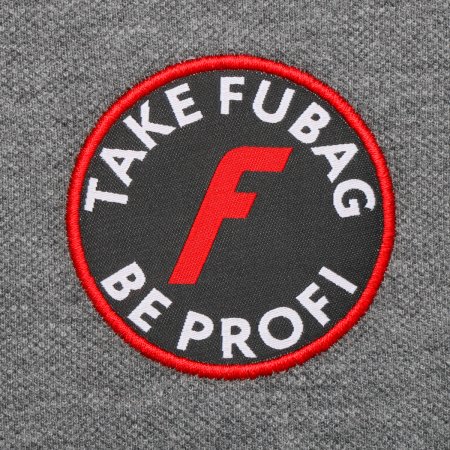 Серая рубашка-поло Fubag с красными пуговицами  размер XXL в Мурманске фото