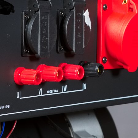 Бензиновый генератор FUBAG BS 8000 DA ES (трехфазный) с электростартером и коннектором автоматики в Мурманске фото