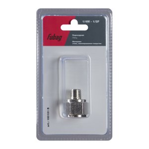 FUBAG Переходник 1/4 дюйма M на 1/2 дюйма F, блистер 1 шт в Мурманске фото
