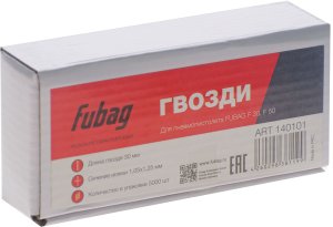 FUBAG Гвозди для F30 (F50 (1.05*1.25, 30 мм, 5000 шт) в #REGION_NAME_DECLINE_PP# фото