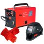 FUBAG Сварочный полуавтомат IRMIG 208 SYN PLUS (31447) + Маска сварщика Хамелеон IR 9-13N S (38072) + Сварочные краги на подкладке красные FWGN 10R (641180) в Мурманске фото