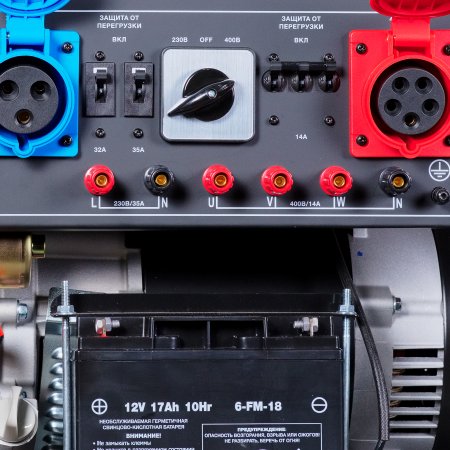 Бензиновый генератор FUBAG BS 8500 XD ES DUPLEX для одно и трехфазного режимов работы в Мурманске фото