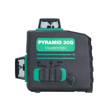 FUBAG уровень лазерный 3D с зеленым лучом Pyramid 30G V2х360H360 в Мурманске фото