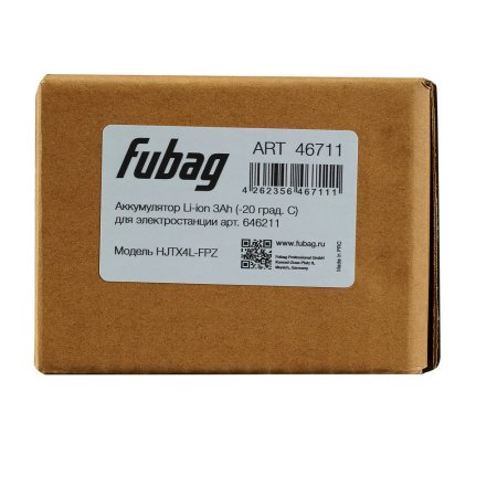 Аккумулятор FUBAG li-ion 3Ah для инверторного генератора TI 11000 A ES (арт. 646211) купить в Мурманске