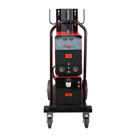 Аппарат сварочный инверторный аргонодуговой FUBAG INTIG 400 T W AC/DC PULSE + горелка FB TIG 18 5P 4m + модуль охлаждения + тележка в Мурманске фото